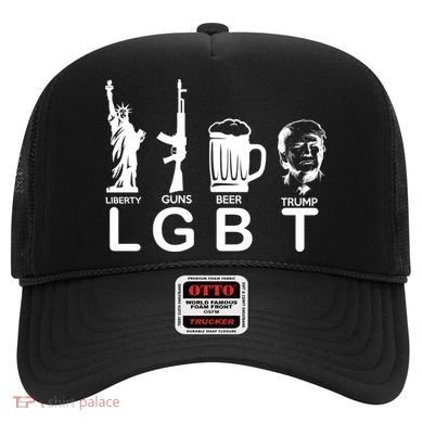 LGBT Liberty Guns Beer Pro Donald Trump Hat