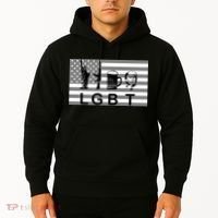 LGBT Liberty Guns Beer Trump Hoodie thumb 2
