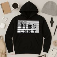 LGBT Liberty Guns Beer Trump Hoodie thumb 3