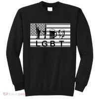 LGBT Liberty Guns Beer Trump Sweatshirt thumb 0
