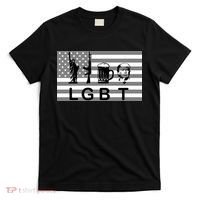 LGBT Liberty Guns Beer Trump T-Shirt thumb 0