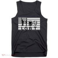 LGBT Liberty Guns Beer Trump Tank Top thumb 0