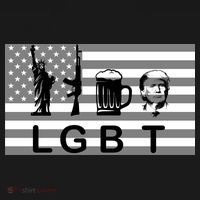 LGBT Liberty Guns Beer Trump Visor thumb 3