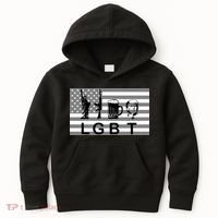 LGBT Liberty Guns Beer Trump Kids Hoodie thumb 0