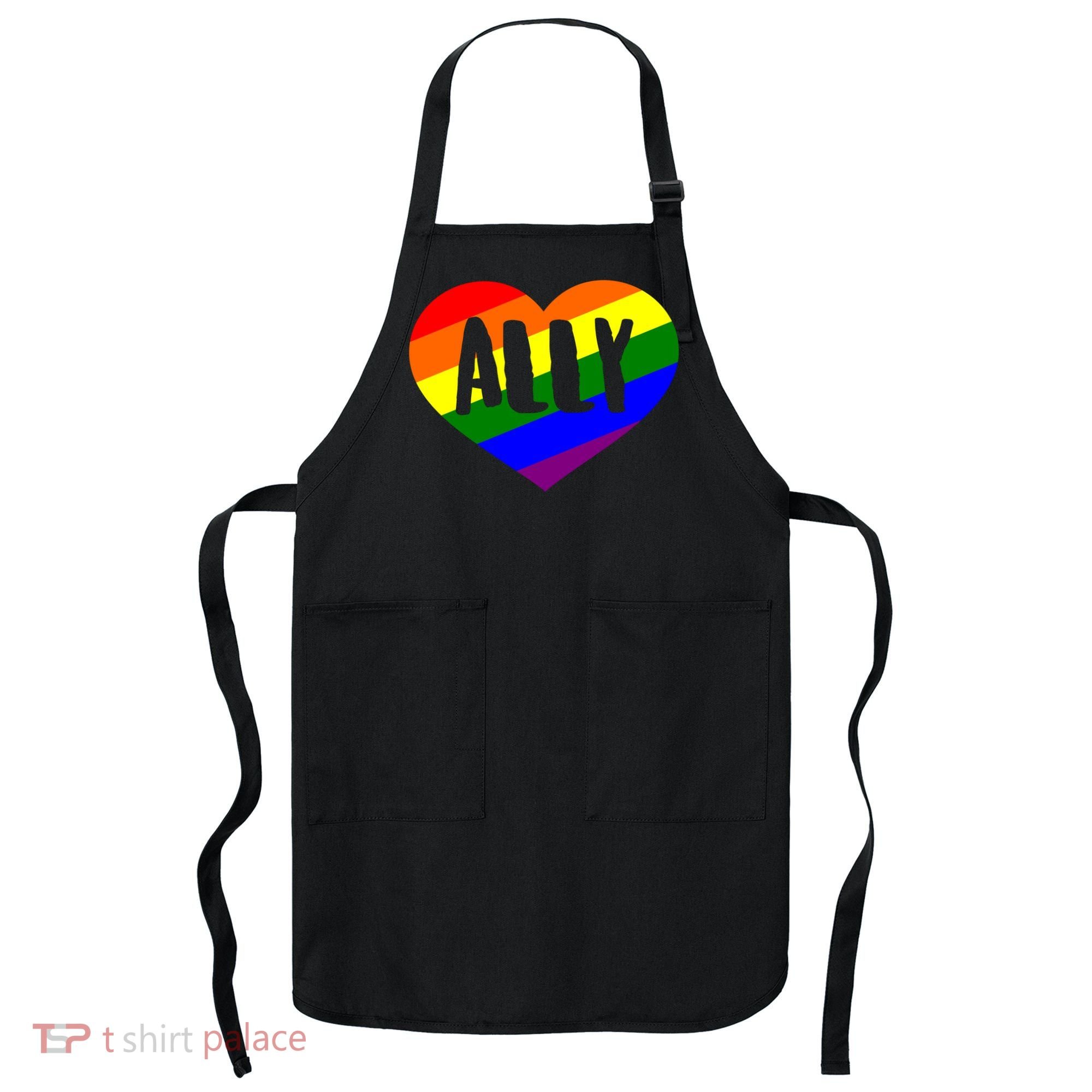 LGBT Pride Love Ally Heart Apron