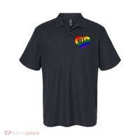LGBT Pride Love Ally Heart Polo thumb 0