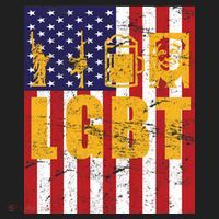 LGBT USA American trump Flag Beanie thumb 2