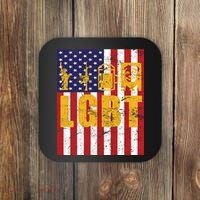 LGBT USA American trump Flag Coaster thumb 0