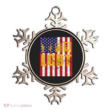 LGBT USA American trump Flag Ornament