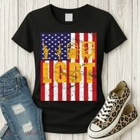 LGBT USA American trump Flag Women's T-Shirt thumb 3