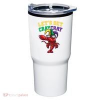 Lets Get Cray Cray Dabbing Crawfish Mardi Gras Tumbler thumb 0