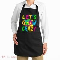 Let's Glow Crazy Glow Party 80s Retro Costume Party Lover Apron thumb 2