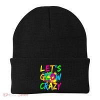 Let's Glow Crazy Glow Party 80s Retro Costume Party Lover Beanie thumb 0