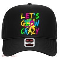 Let's Glow Crazy Glow Party 80s Retro Costume Party Lover Hat thumb 0