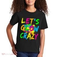 Let's Glow Crazy Glow Party 80s Retro Costume Party Lover Kids T-Shirt thumb 2