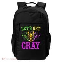 LetS Get Cray Mardi Gras Crawfish Backpack thumb 0