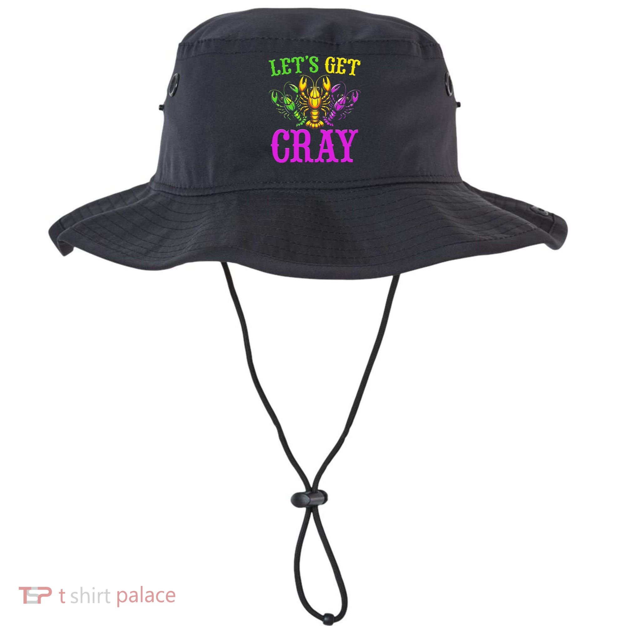 LetS Get Cray Mardi Gras Crawfish Bucket Hat