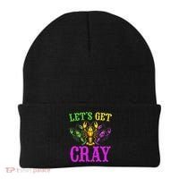 LetS Get Cray Mardi Gras Crawfish Beanie thumb 0