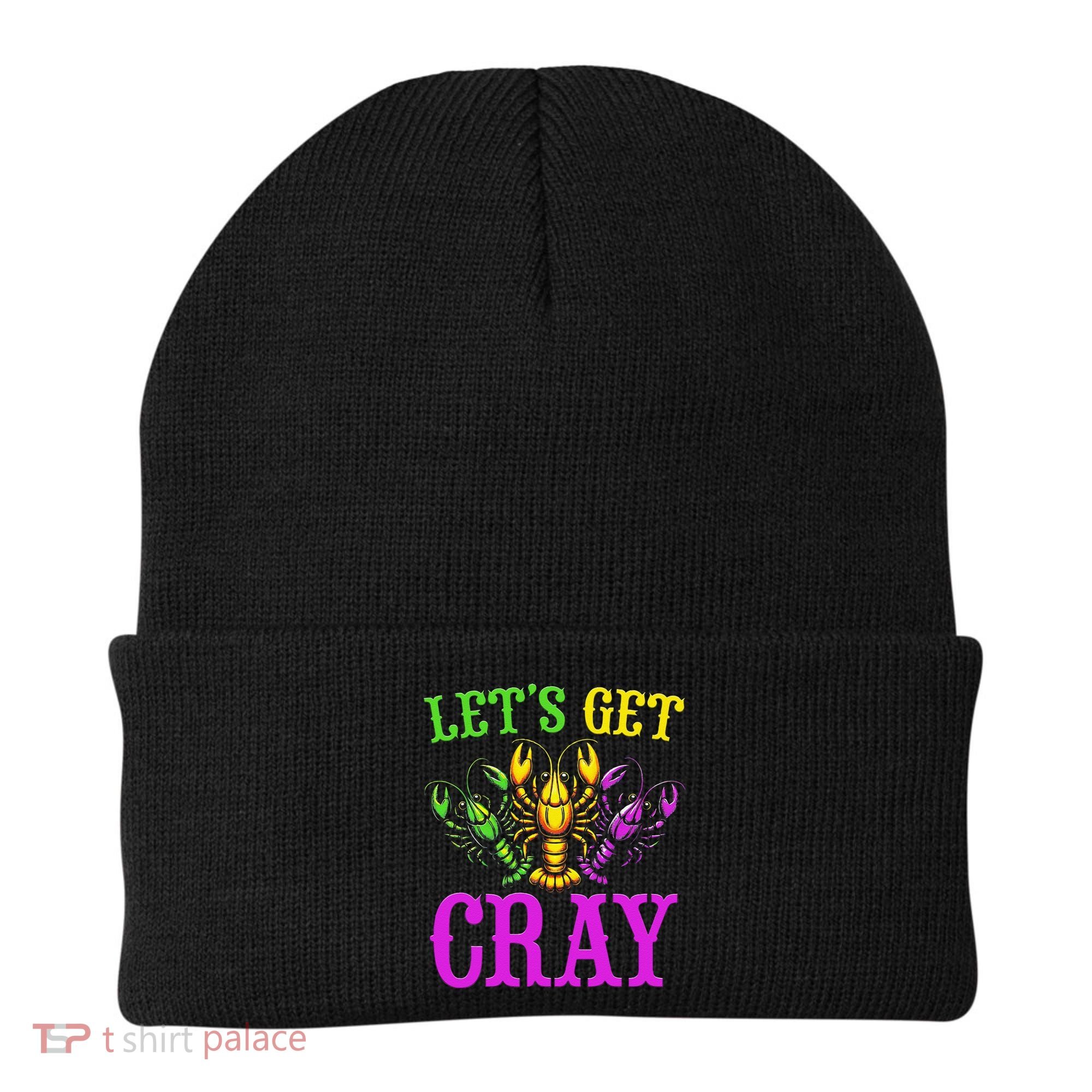 LetS Get Cray Mardi Gras Crawfish Beanie