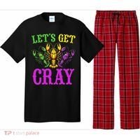LetS Get Cray Mardi Gras Crawfish Pajama Set thumb 0