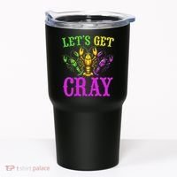 LetS Get Cray Mardi Gras Crawfish Tumbler thumb 0