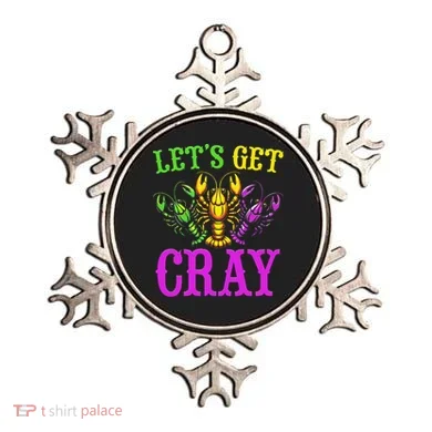 LetS Get Cray Mardi Gras Crawfish Ornament