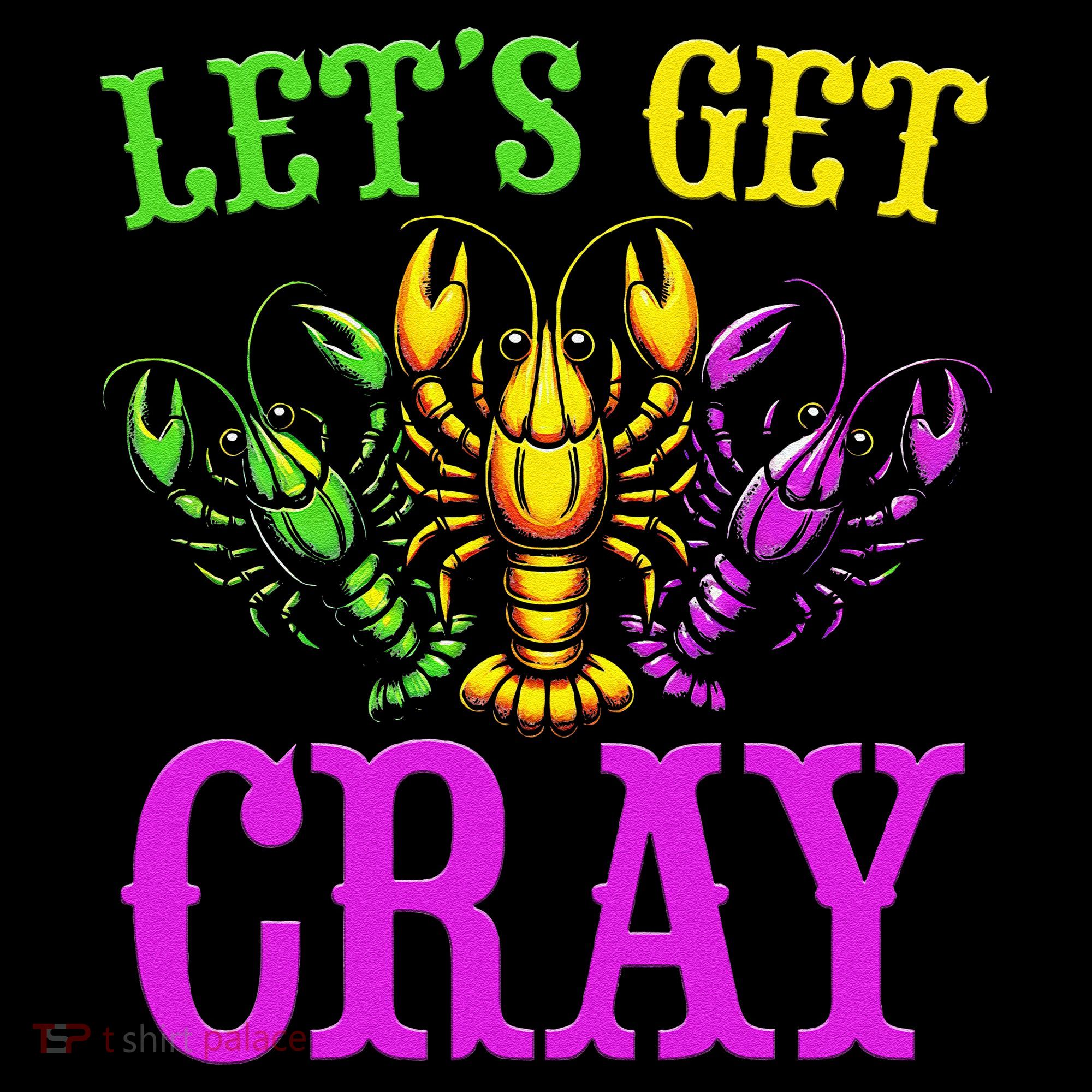 LetS Get Cray Mardi Gras Crawfish Visor