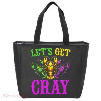 LetS Get Cray Mardi Gras Crawfish Tote Bag