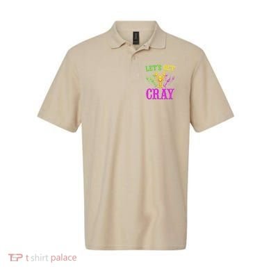 LetS Get Cray Mardi Gras Crawfish Polo