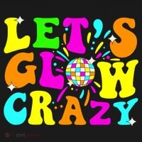 Let's Glowing Crazy In My Glowing Era Team Party Matching  Bucket Hat thumb 4