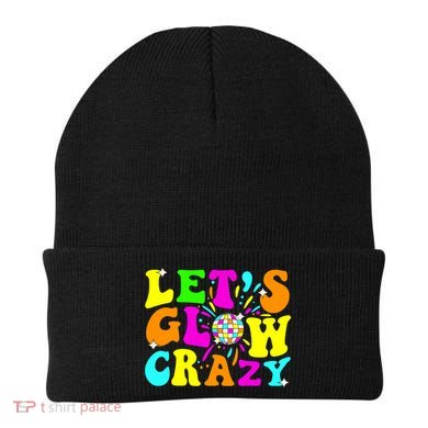Let's Glowing Crazy In My Glowing Era Team Party Matching  Beanie