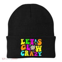 Let's Glowing Crazy In My Glowing Era Team Party Matching  Beanie thumb 0
