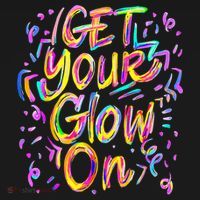 Let's Glow Crazy Glow Party 80s Retro Costume Party Lover Ornament thumb 1