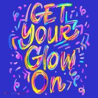 Let's Glow Crazy Glow Party 80s Retro Costume Party Lover T-Shirt thumb 7