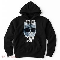 Let's Get Cray Funny Cat Meme Hoodie thumb 0