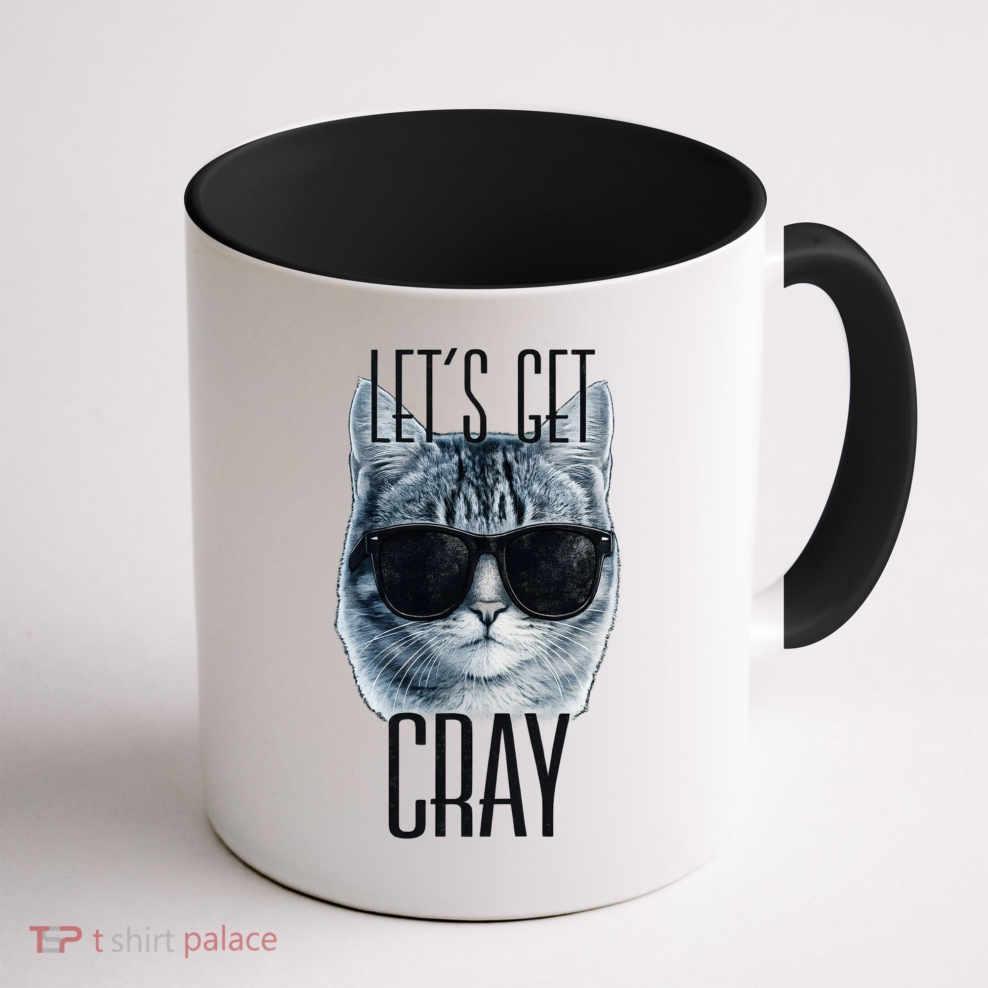 Let's Get Cray Funny Cat Meme Coffee Mug