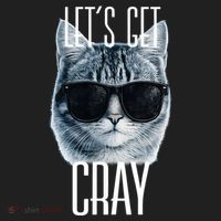 Let's Get Cray Funny Cat Meme Hat thumb 2