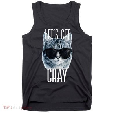 Let's Get Cray Funny Cat Meme Tank Top
