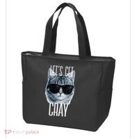 Let's Get Cray Funny Cat Meme Tote Bag thumb 3