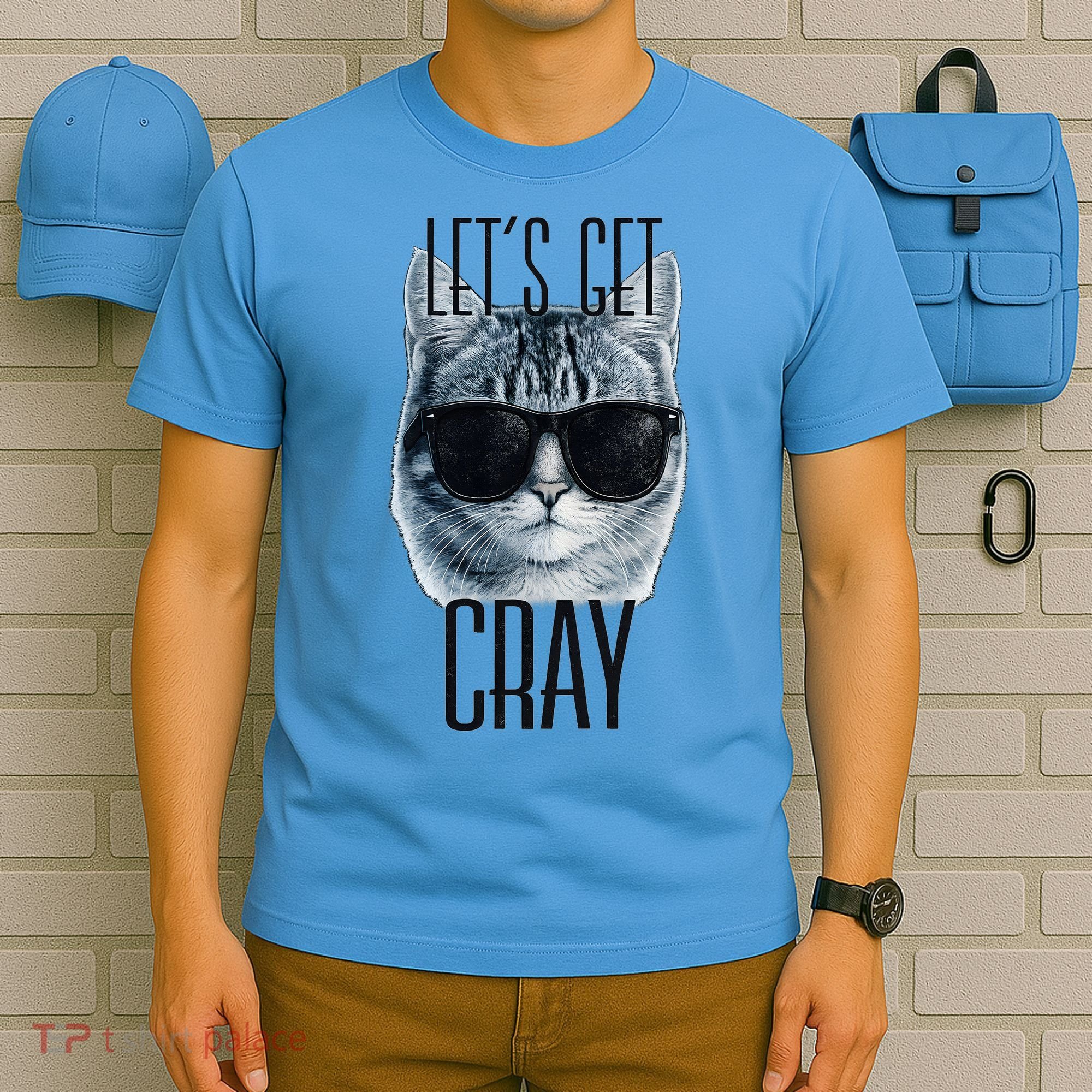Let's Get Cray Funny Cat Meme T-Shirt
