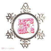 Lets Go Cowgirl Hat Cowboy Boots Bachelorette Party Ornament thumb 0