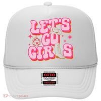 Lets Go Cowgirl Hat Cowboy Boots Bachelorette Party Hat thumb 0