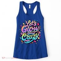 Let's Glow Crazy Women's Tank Top thumb 0