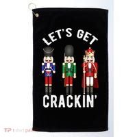 Lets Get Crackin Ballet Christmas Nutcracker Squad Golf Towel thumb 0