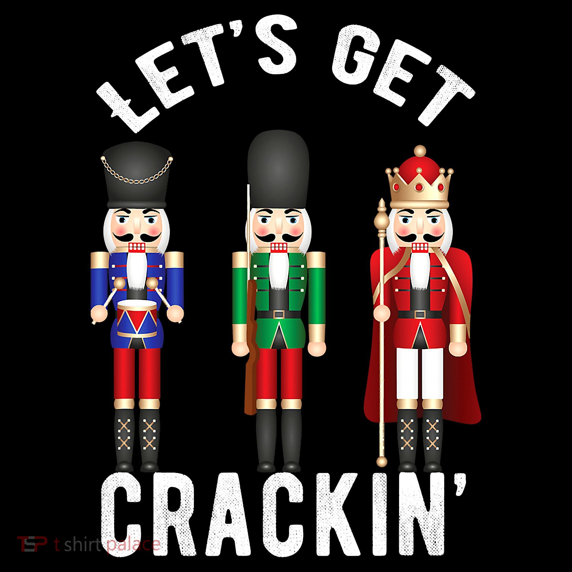 Lets Get Crackin Ballet Christmas Nutcracker Squad Visor