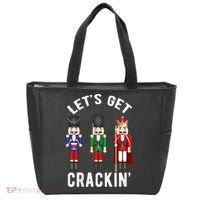 Lets Get Crackin Ballet Christmas Nutcracker Squad Tote Bag thumb 0