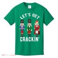 Lets Get Crackin Ballet Christmas Nutcracker Squad Kids T-Shirt thumb 0