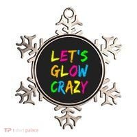 Let's Glow Crazy Glow Party 80s Retro Costume Party Lover  Ornament thumb 0