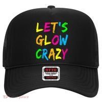 Let's Glow Crazy Glow Party 80s Retro Costume Party Lover  Hat thumb 0