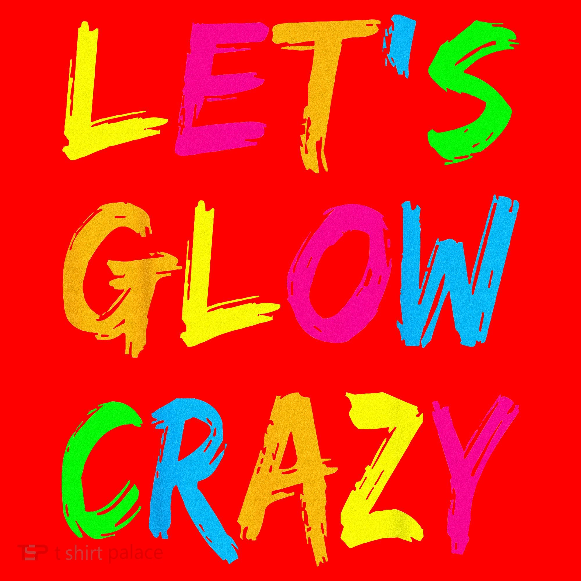 Let's Glow Crazy Glow Party 80s Retro Costume Party Lover  Santa Hat